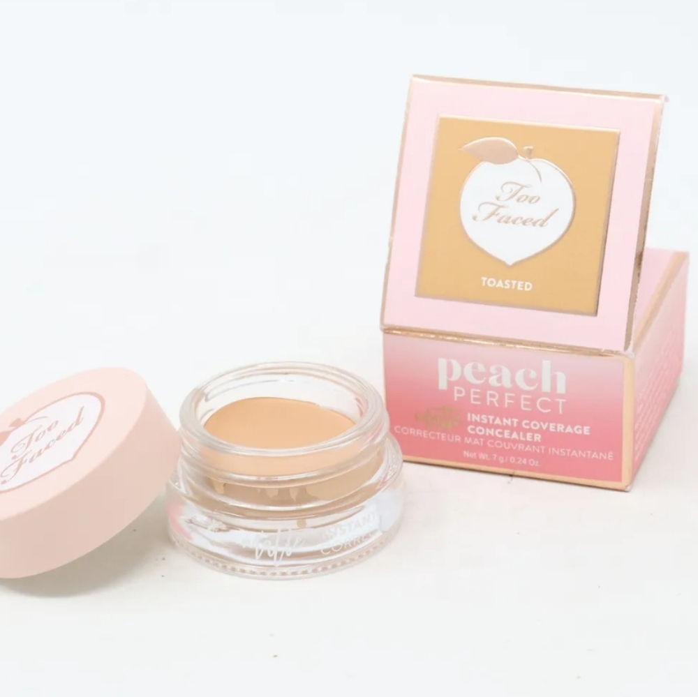 ❇️🧚‍♀️TOASTED Too Faced DISCONTINUED Peach 🍑 Perfect Concealer NWT